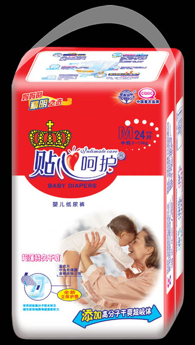 贴心呵护婴儿纸尿裤M24