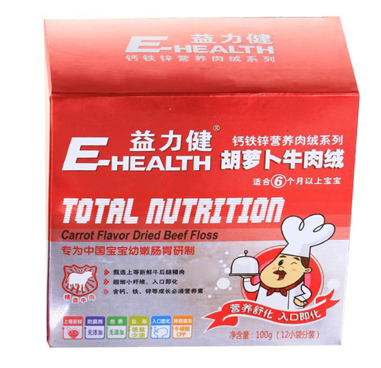 益力健婴幼儿宝宝胡萝卜牛肉松