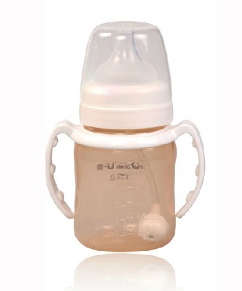 U亲A368带柄自动奶瓶180ml
