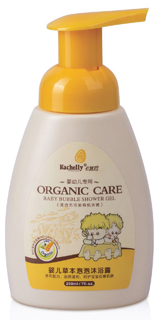 卡其拉婴儿草本泡泡沐浴露250ml