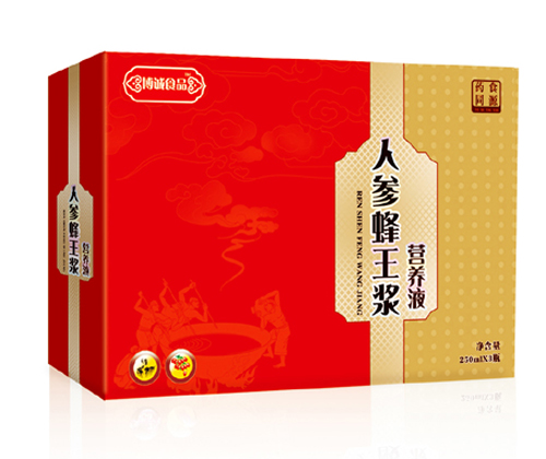 博诚人参蜂王浆营养液