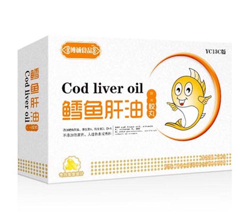 博诚鳕鱼肝油胶丸