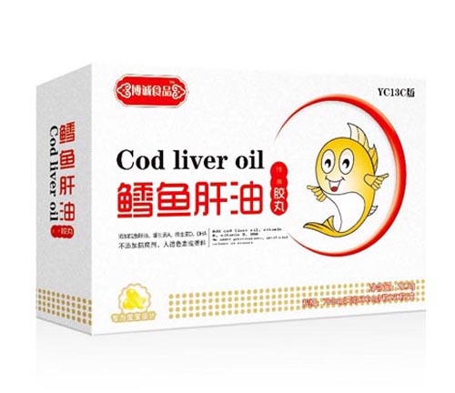 博诚鳕鱼肝油胶丸