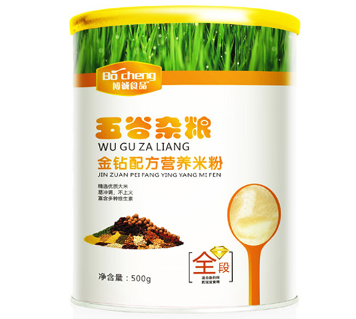 博诚五谷杂粮金钻配方米粉全段