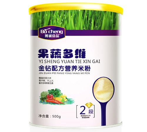 博诚果蔬多维金钻配方米粉2段