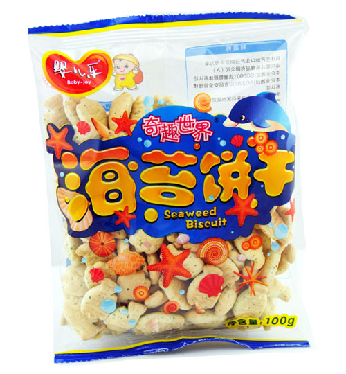 婴儿乐奇趣世界海苔饼干
