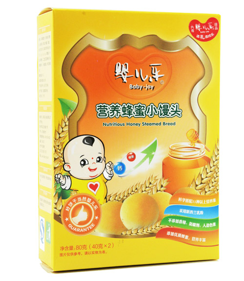 婴儿乐营养蜂蜜小馒头