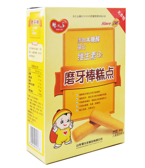婴儿乐维生素B2磨牙棒80g