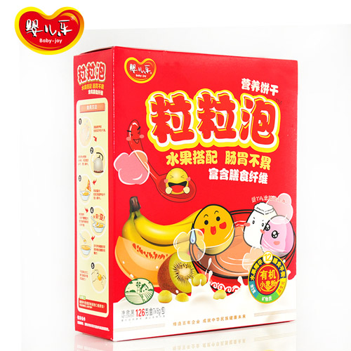 婴儿乐粒粒泡水果饼干