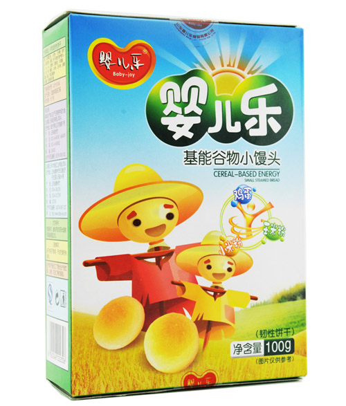 婴儿乐基能谷物小馒头