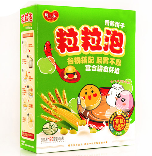 婴儿乐粒粒泡谷物饼干