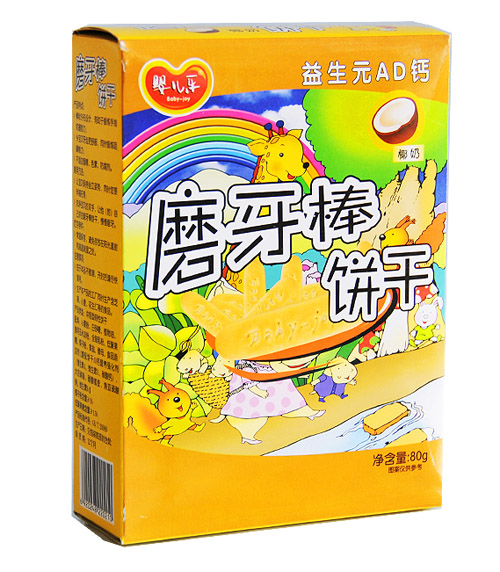 婴儿乐普通磨牙棒椰奶味