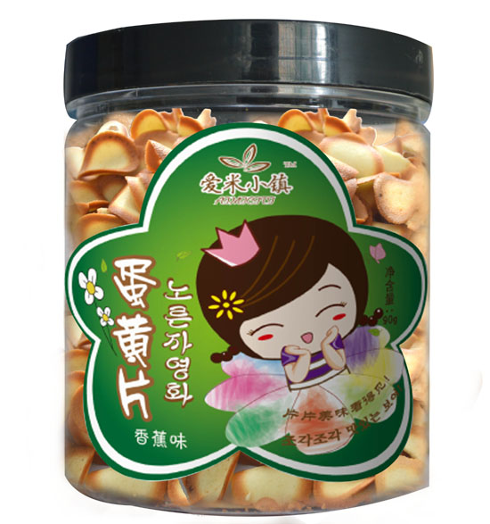 爱米小镇香蕉味蛋黄片