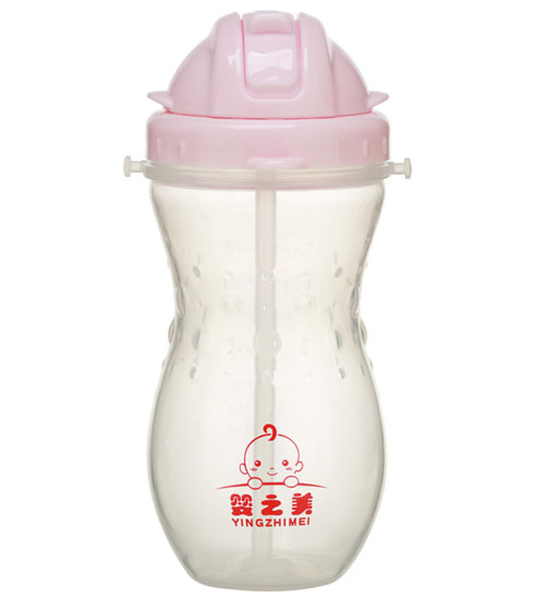 婴之美带绳葫芦形水壶330ML