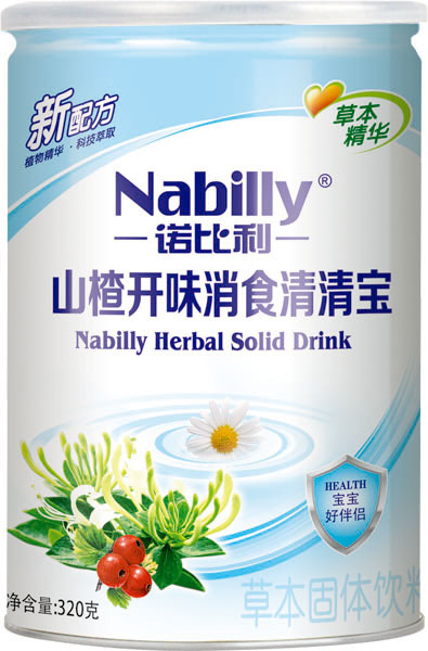 诺比利山楂开味消食清清宝听装