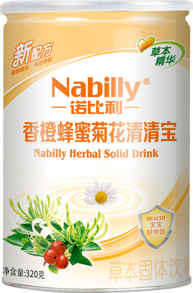 诺比利香橙蜂蜜菊花清清宝听装