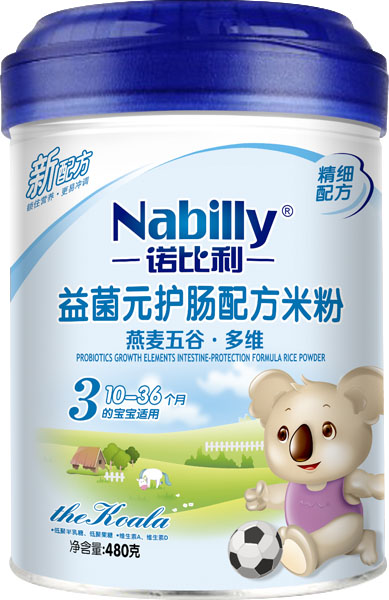 诺比利燕麦五谷多维益菌元护肠配方米粉