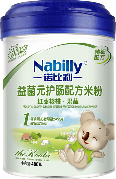 诺比利红枣核桃果蔬益菌元护肠配方米粉