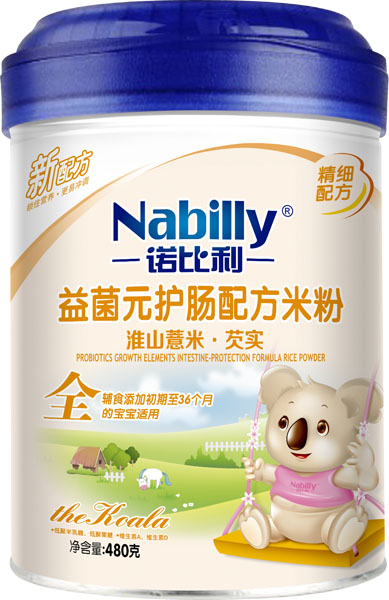 诺比利淮山薏米芡实益菌元护肠配方米粉