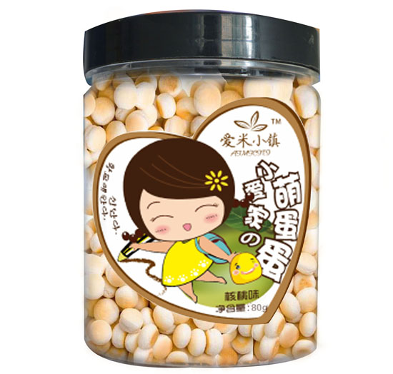 爱米小镇婴儿萌蛋蛋核桃味