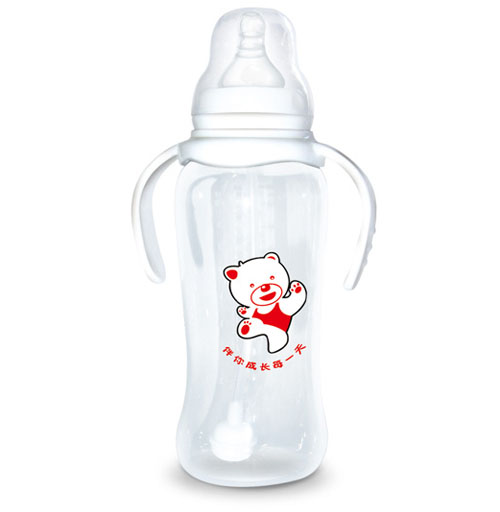 Babykin（贝沁）标口弧形PP奶瓶240ML