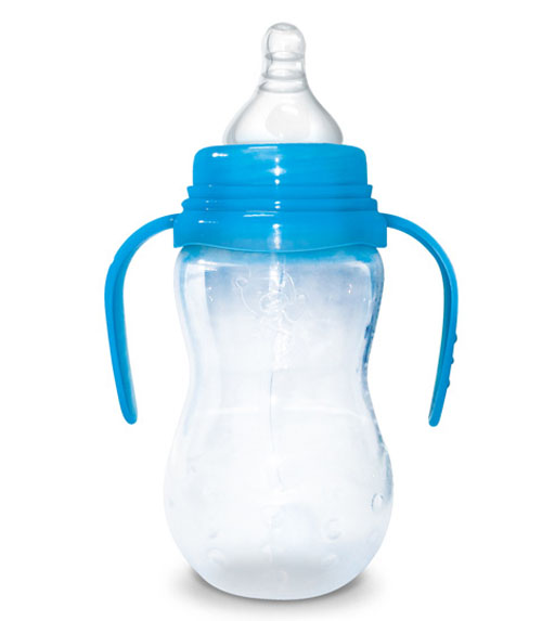 Babykin（贝沁）宽口葫芦形PP奶瓶330ML