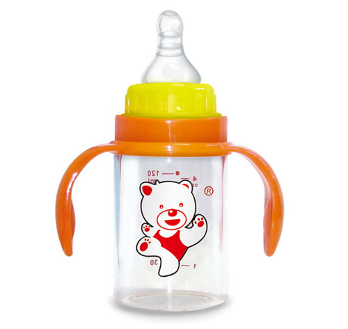 Babykin（贝沁）标口直身高硼硅玻璃奶瓶120ML