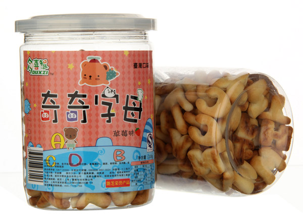 多喜智字母饼干