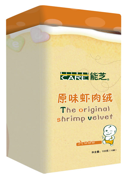 能芝原味虾肉绒