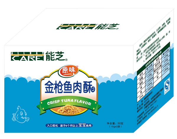 能芝50克金枪鱼肉酥