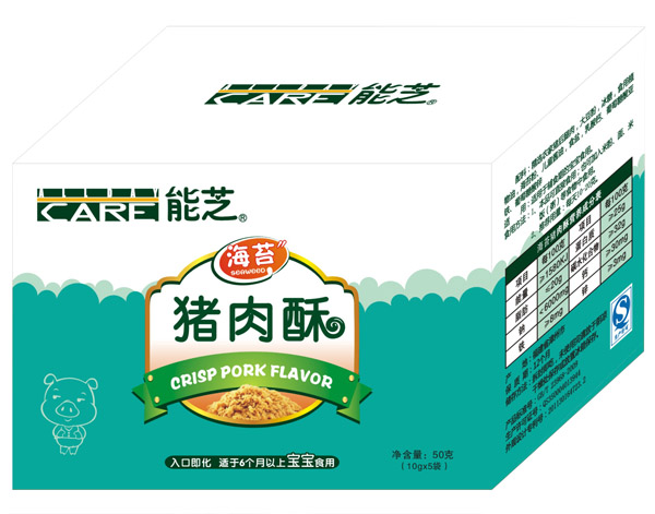能芝50克猪肉酥