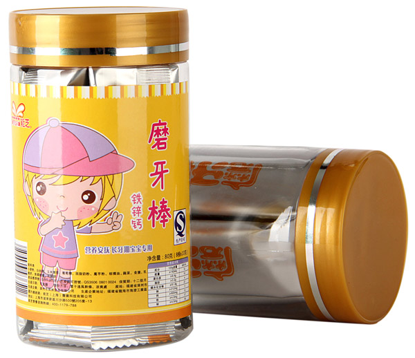 能芝铁锌钙磨牙棒