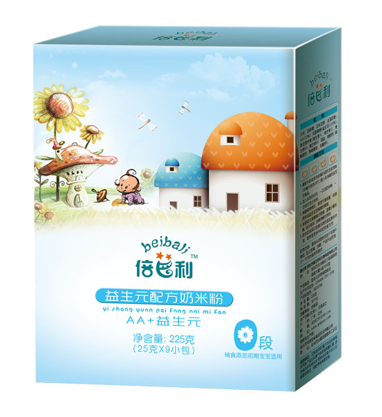 倍芭利AA+益生元配方奶米粉盒装