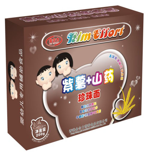 金合力紫薯+山药珍珠面