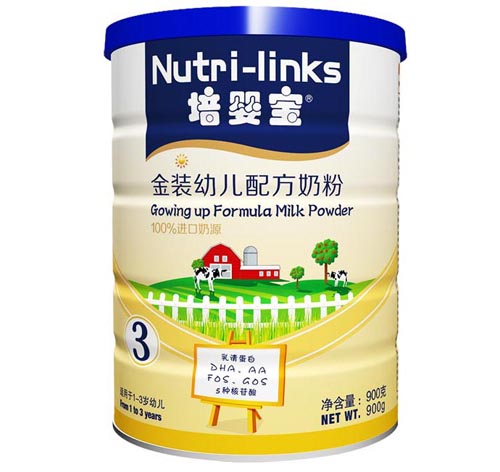 培婴宝金装幼儿配方奶粉