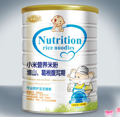 康缘人淮山葛根腹泻期小米营养米粉全段