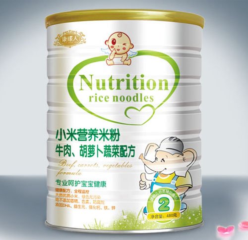 康缘人牛肉胡萝卜蔬菜配方小米营养米粉