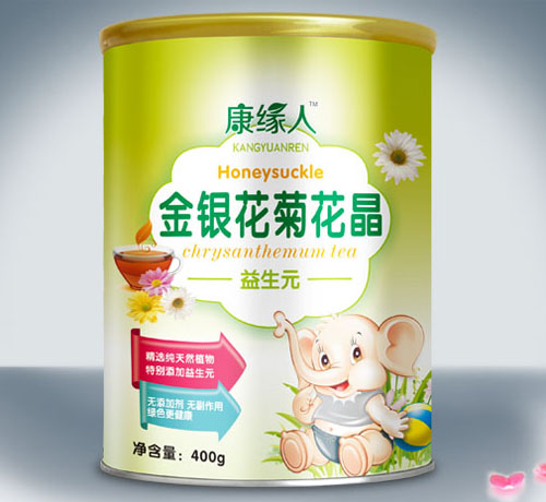 康缘人金银花菊花晶
