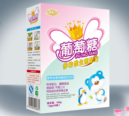 康缘人多种维生素配方葡萄糖盒装