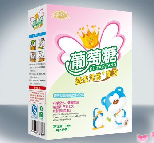 康缘人益生元优+配方葡萄糖盒装