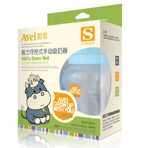 嗳唯强力手动吸奶器(带放气阀门）