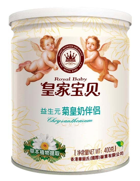 皇家宝贝400克菊皇奶伴侣-益生元