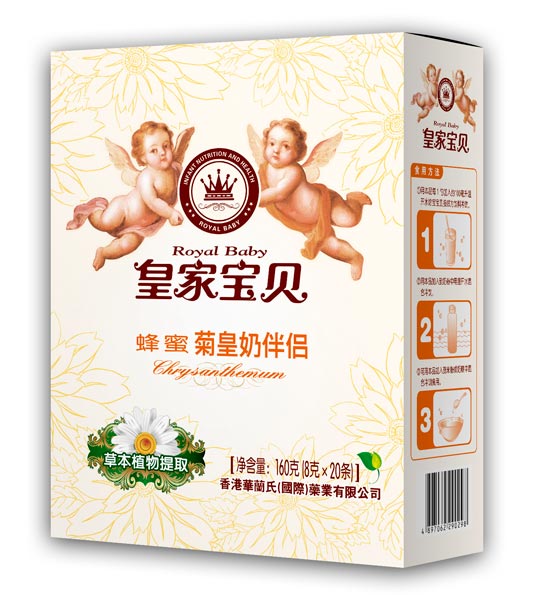 皇家宝贝160克菊皇奶伴侣-蜂蜜