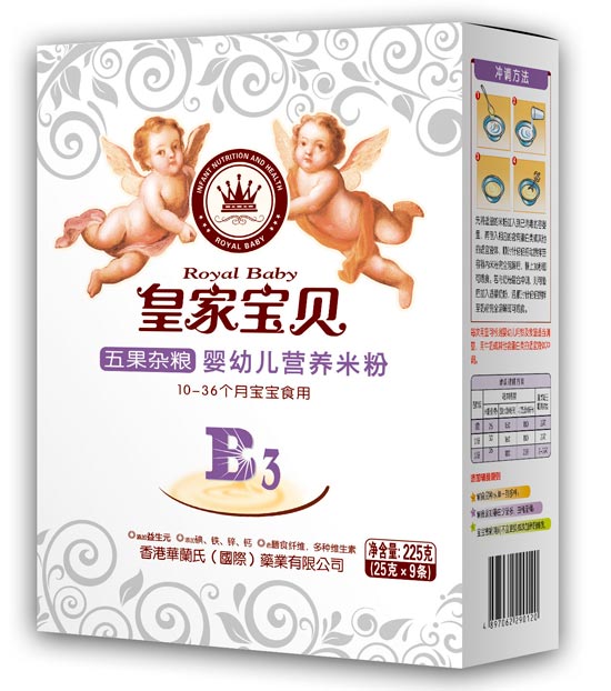 皇家宝贝225克米粉-五果杂粮