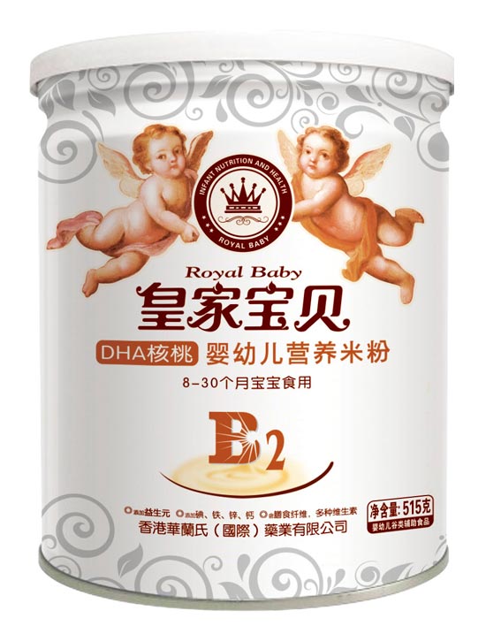 皇家宝贝515克米粉-DHA核桃