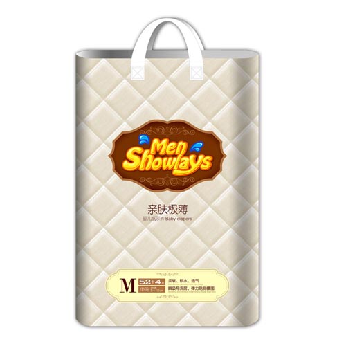 Menshowlays亲肤极薄婴儿纸尿裤M码