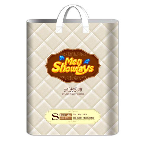 Menshowlays亲肤极薄婴儿纸尿裤S码