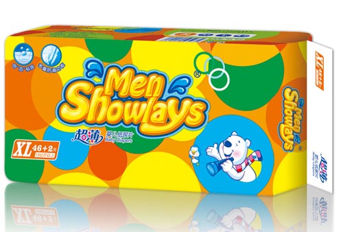 Menshowlays超薄婴儿纸尿片XL码