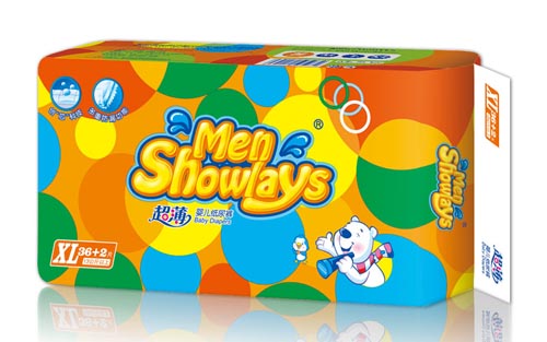 Menshowlays超薄婴儿纸尿裤XL码