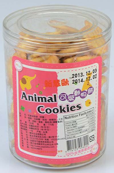 新慧欧可爱动物饼